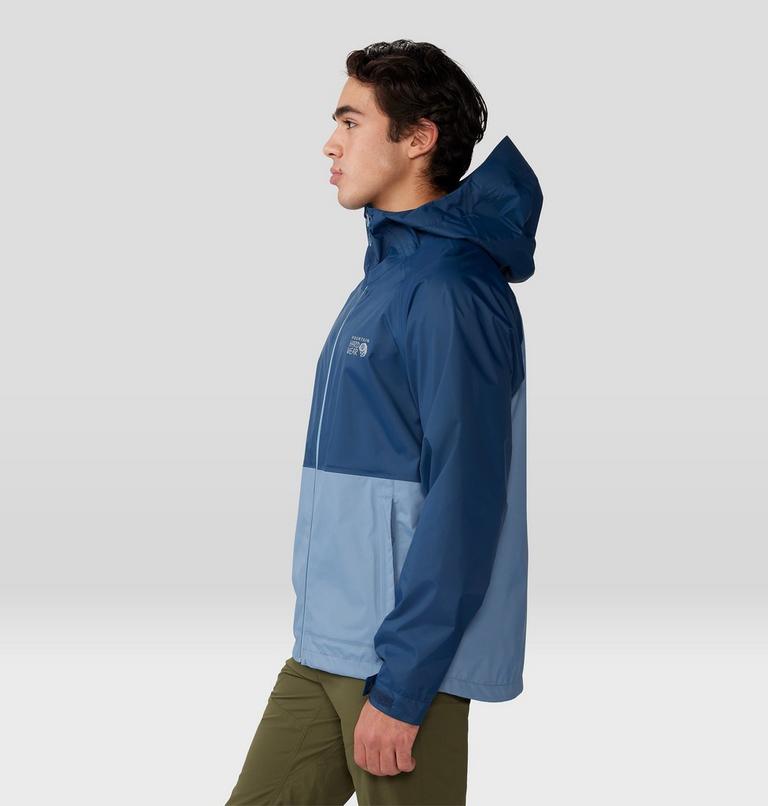 Manteau Threshold, Color: Light Zinc, Hardwear Navy, image 3