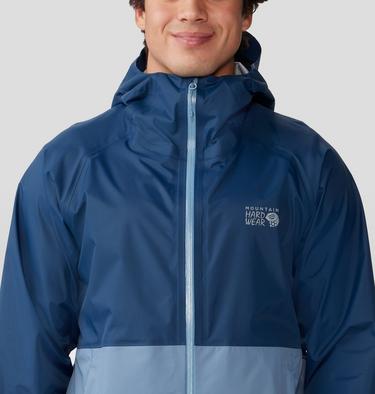 Men's Threshold Jacket, Color: Light Zinc, Hardwear Navy, image 4