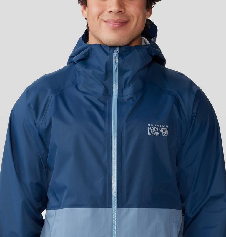 Manteau Threshold, Color: Light Zinc, Hardwear Navy, image 4