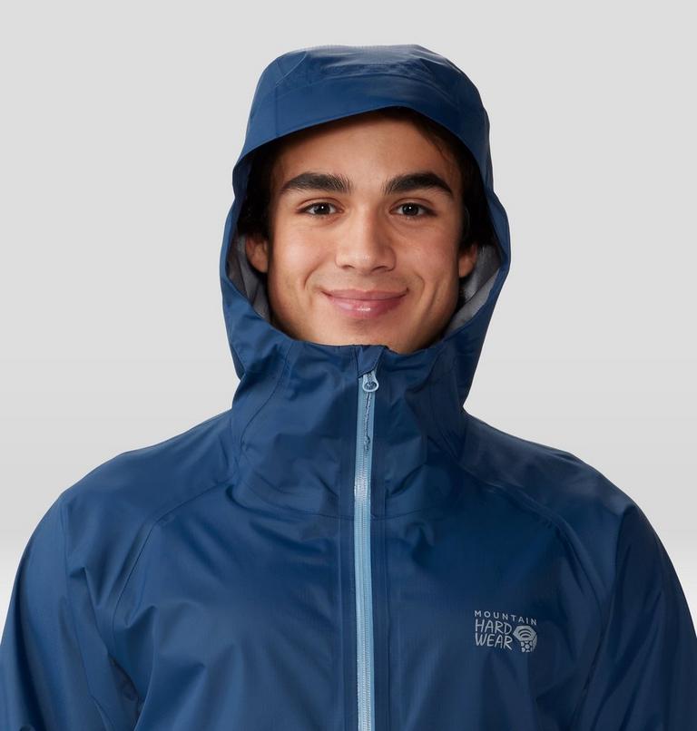 Manteau Threshold, Color: Light Zinc, Hardwear Navy, image 5