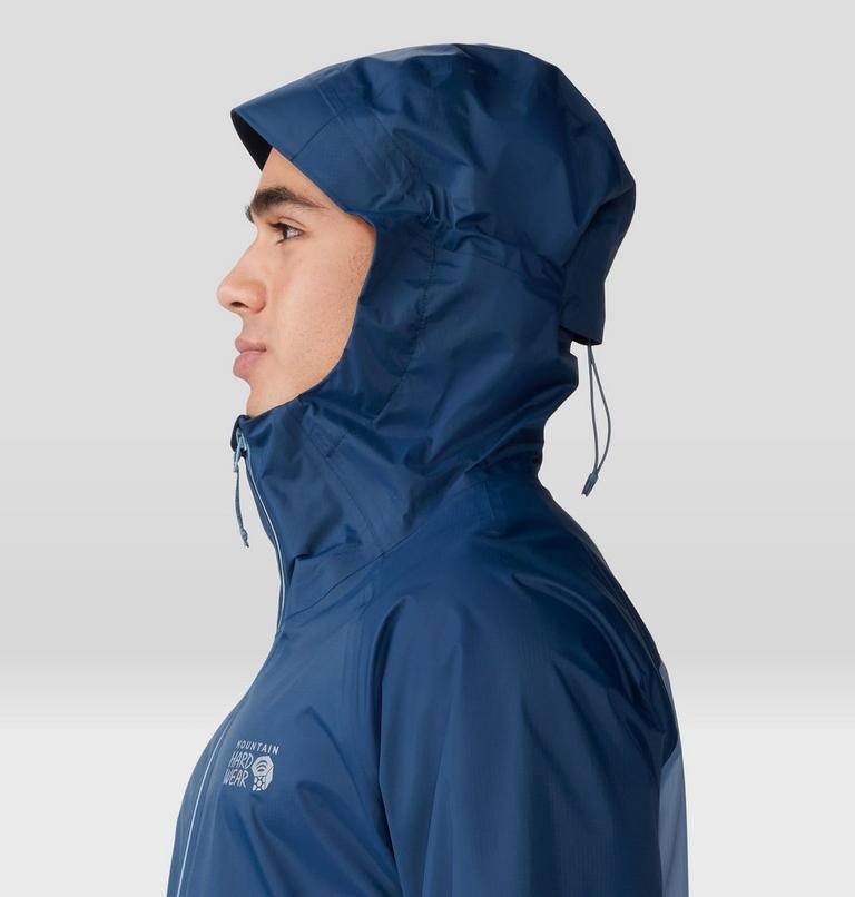 Manteau Threshold, Color: Light Zinc, Hardwear Navy, image 6