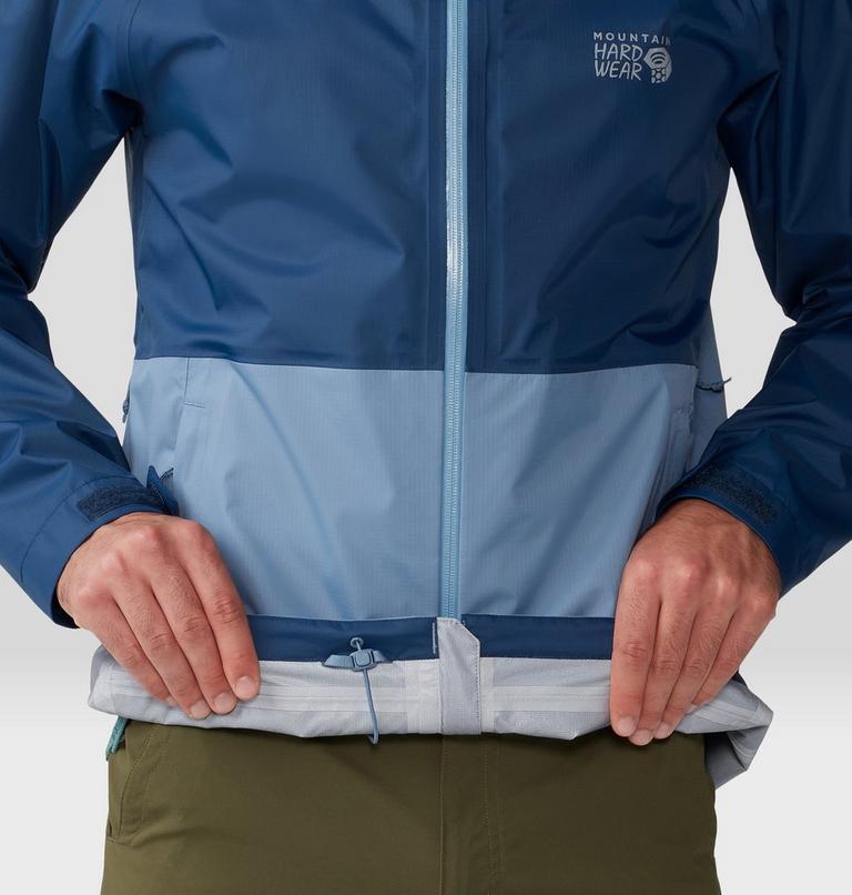 Manteau Threshold, Color: Light Zinc, Hardwear Navy, image 9
