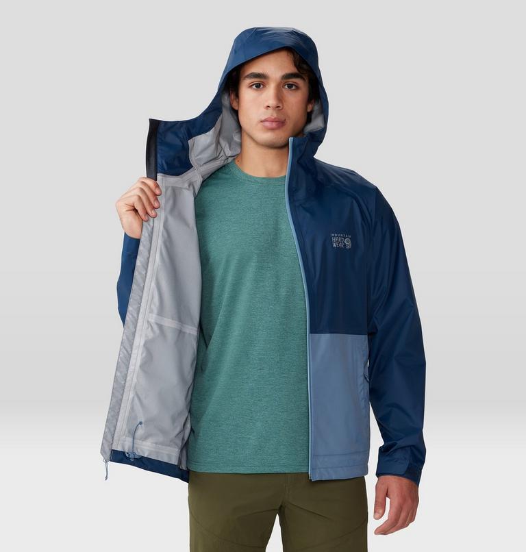 Manteau Threshold, Color: Light Zinc, Hardwear Navy, image 10