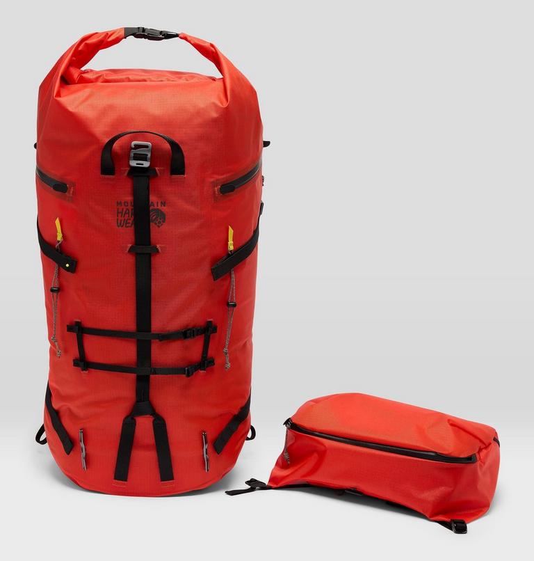 Alpine Light Roll Top 45L Backpack, Color: State Orange, image 10