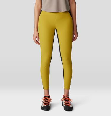 Women's Chockstone Tight, Color: Dark Citron, image 9
