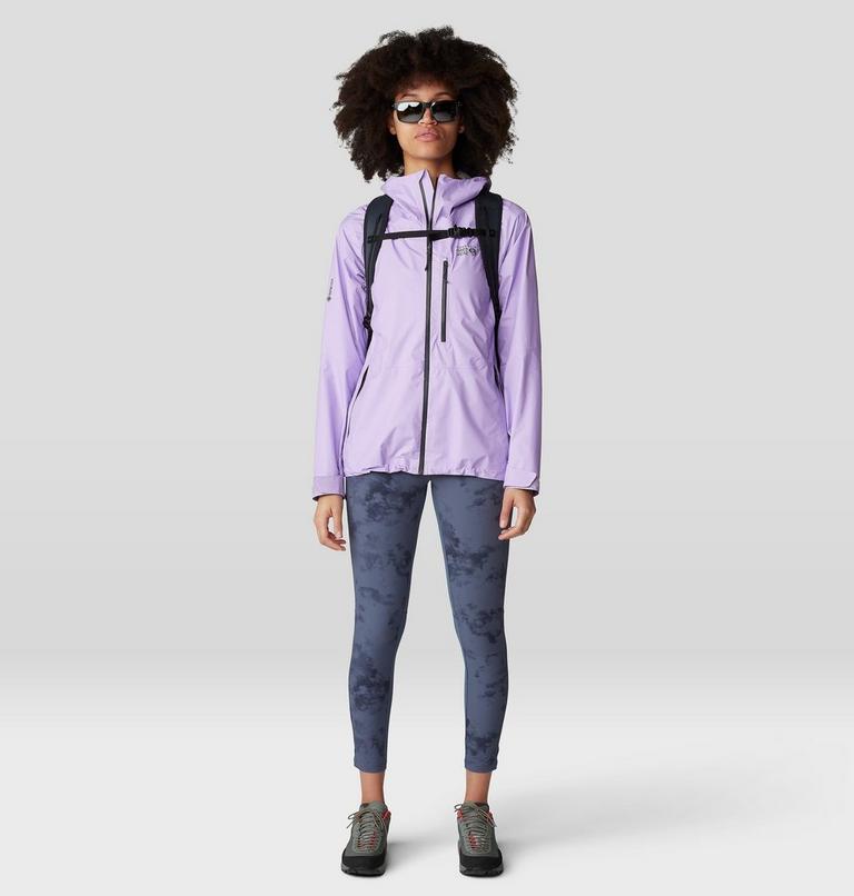 Women's Chockstone Tight, Color: Blue Slate Nebula Print, image 7