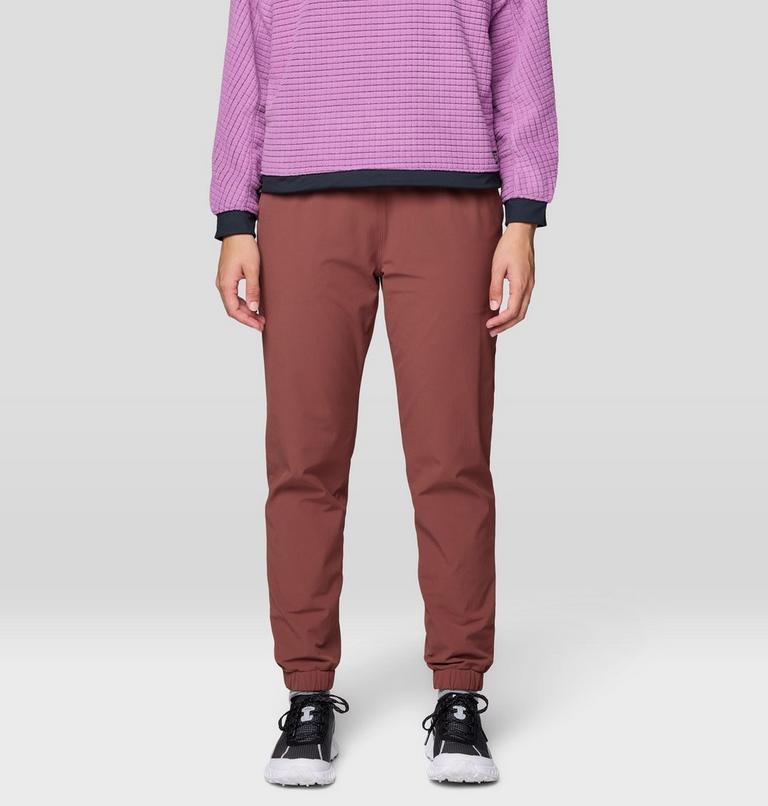 Women's Yumalina Active Pull-On Lined Jogger, Color: Bourbon Brown, image 1