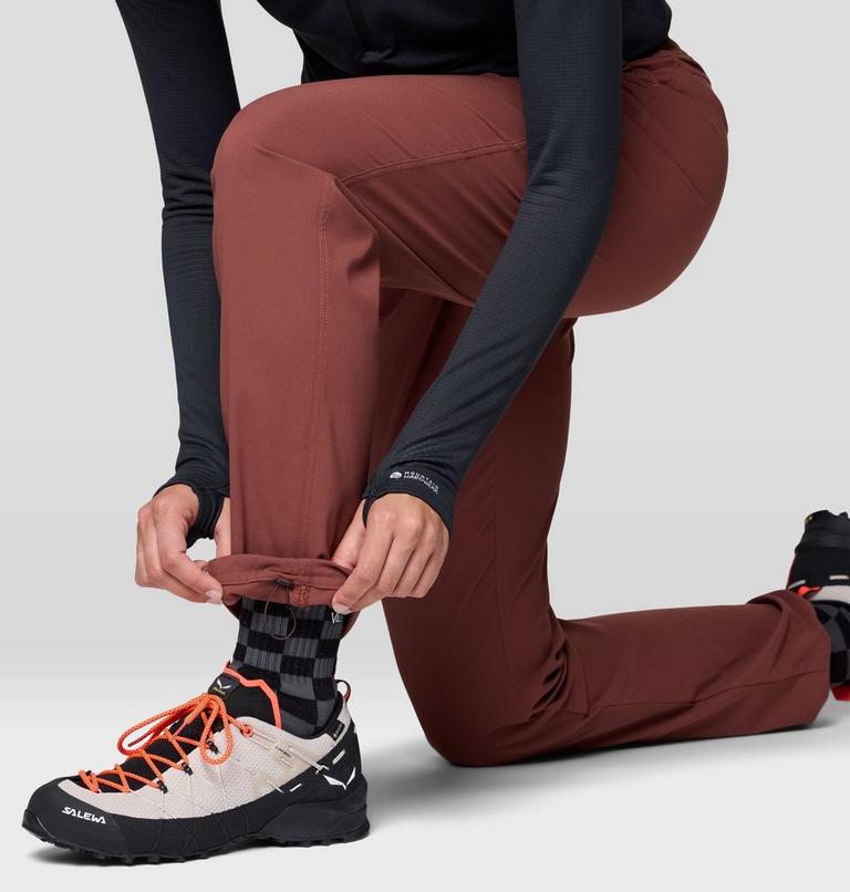 Women's Dynama Pant, Color: Bourbon Brown, image 7