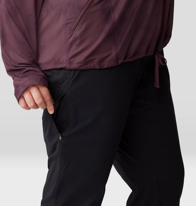 Women's Dynama Pant - Plus Size, Color: Black, image 8
