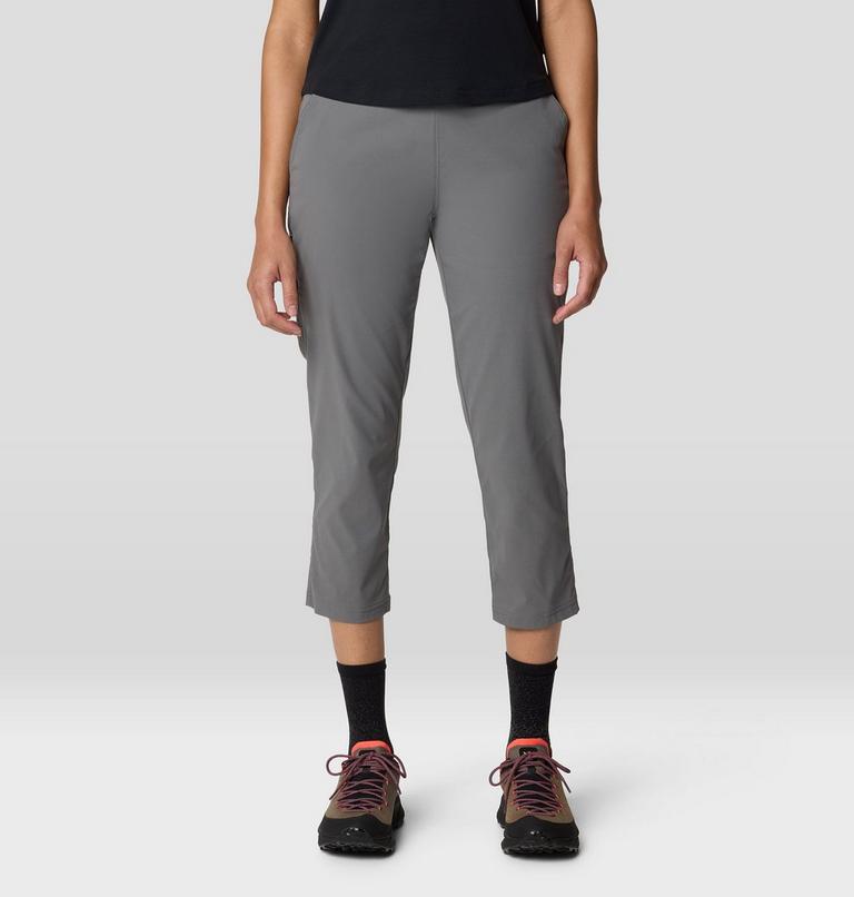 Women's Dynama Crop, Color: Sediment, image 1
