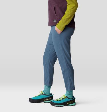 Women's Dynama Crop, Color: Moon Blue, image 20