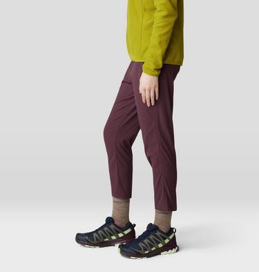 Women's Dynama Crop, Color: Blackberry, image 4