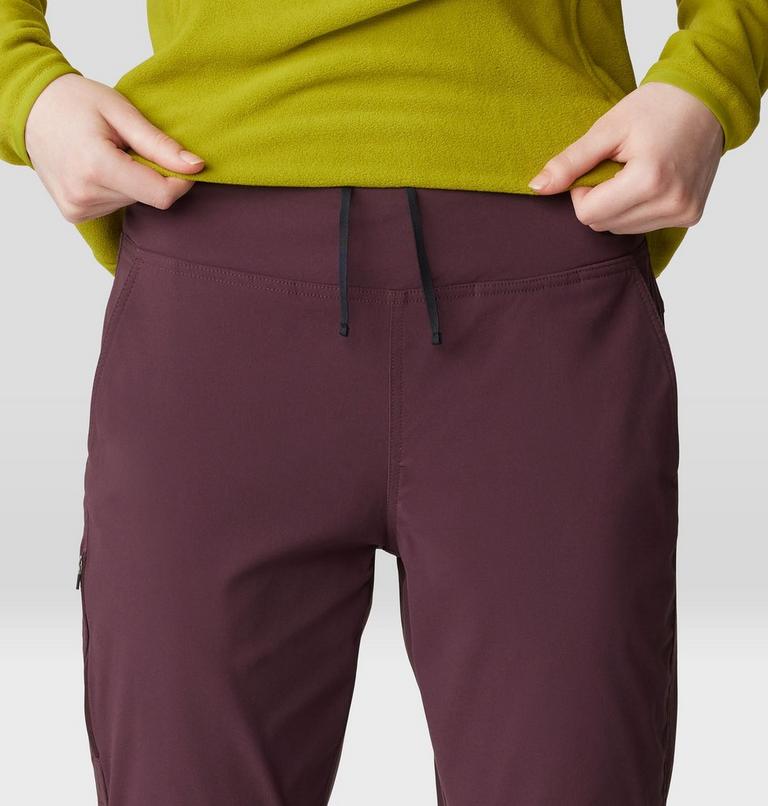 Women's Dynama Crop, Color: Blackberry, image 5