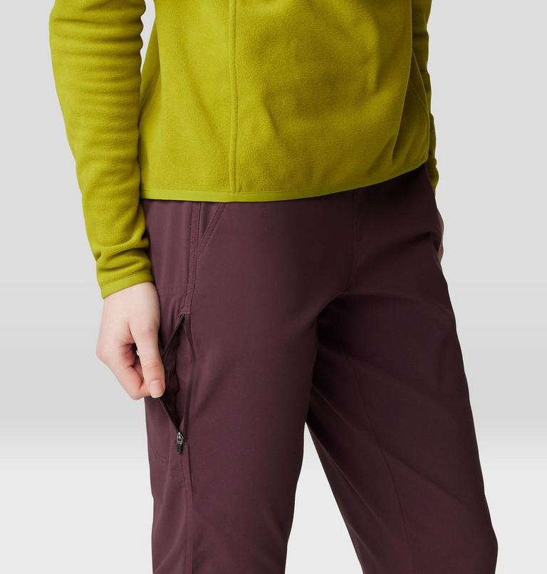 Women's Dynama Crop, Color: Blackberry, image 7