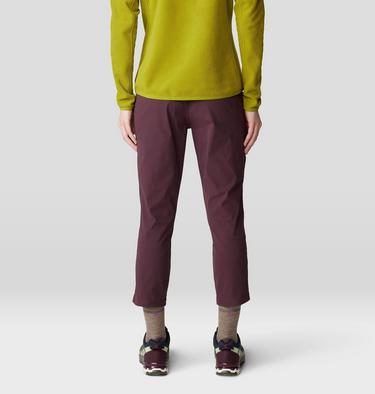 Women's Dynama Crop, Color: Blackberry, image 3