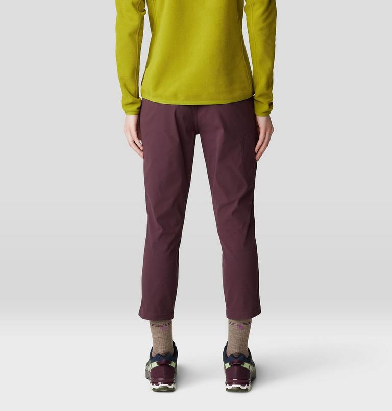 Women's Dynama Crop, Color: Blackberry, image 3