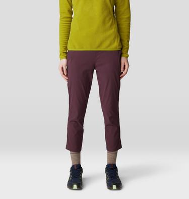 Women's Dynama Crop, Color: Blackberry, image 1