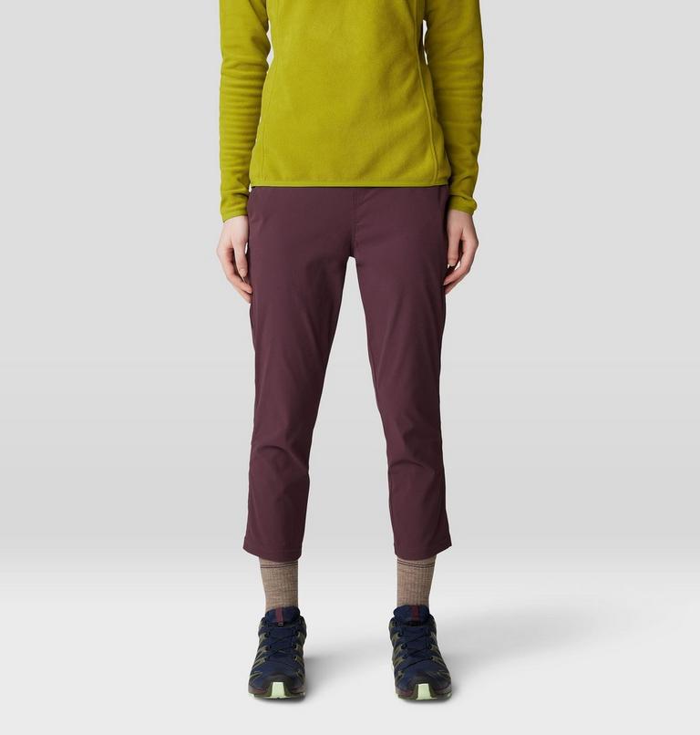 Women's Dynama Crop, Color: Blackberry, image 1