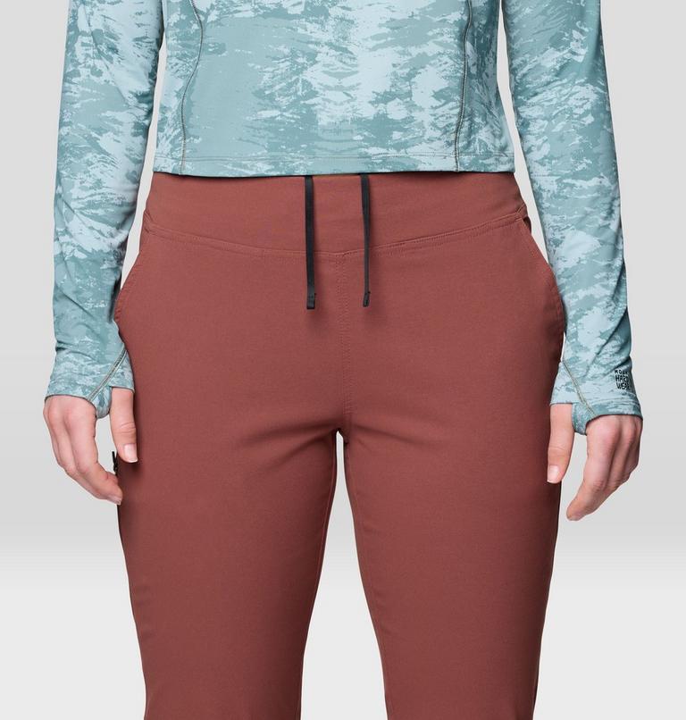 Women's Dynama Crop, Color: Bourbon Brown, image 5