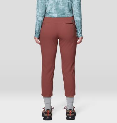 Women's Dynama Crop, Color: Bourbon Brown, image 7