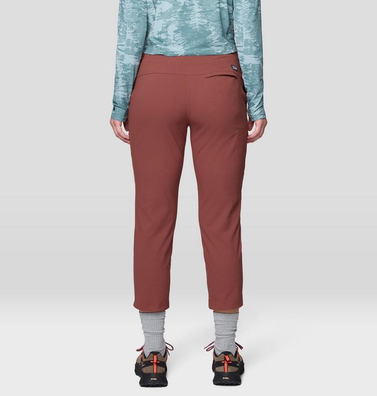 Women's Dynama Crop, Color: Bourbon Brown, image 3