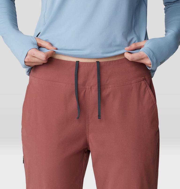 Women's Dynama Crop, Color: Clay Earth, image 5