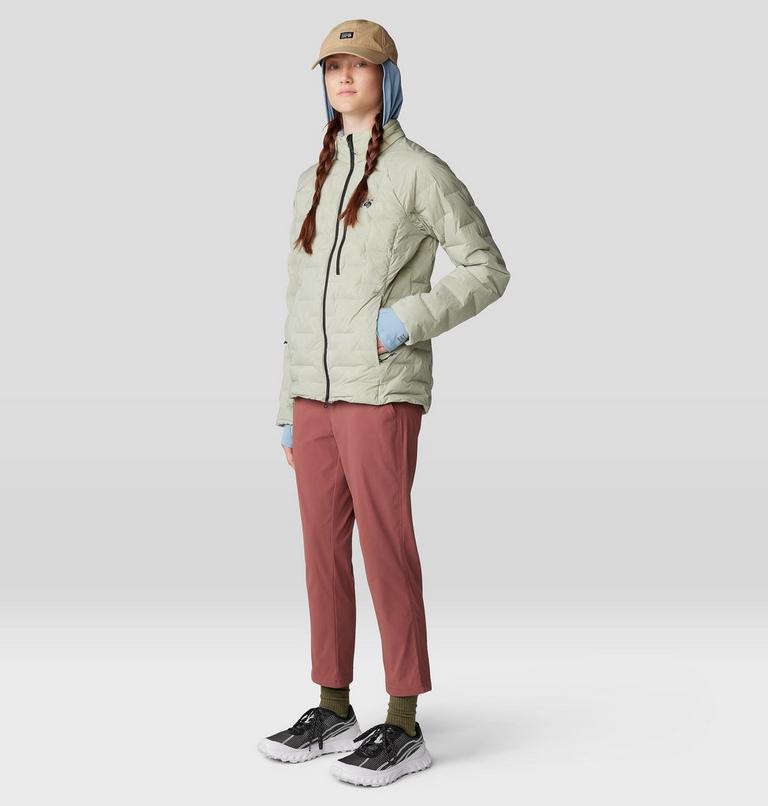 Women's Dynama Crop, Color: Clay Earth, image 8