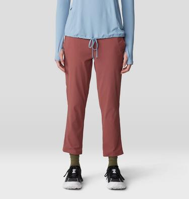 Women's Dynama Crop, Color: Clay Earth, image 9