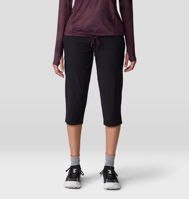 Women's Dynama Capri, Color: Black, image 1