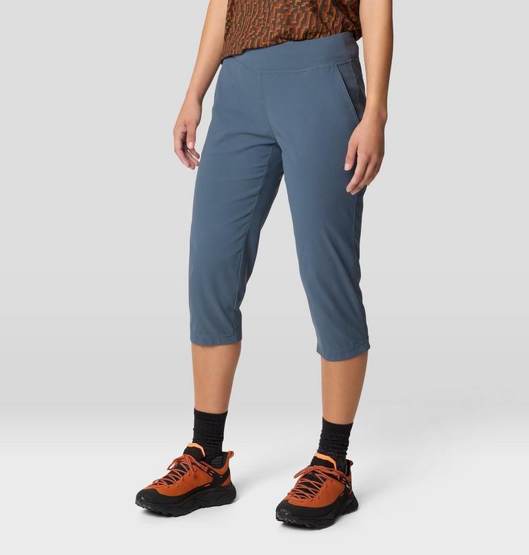 Women's Dynama Capri, Color: Moon Blue, image 5