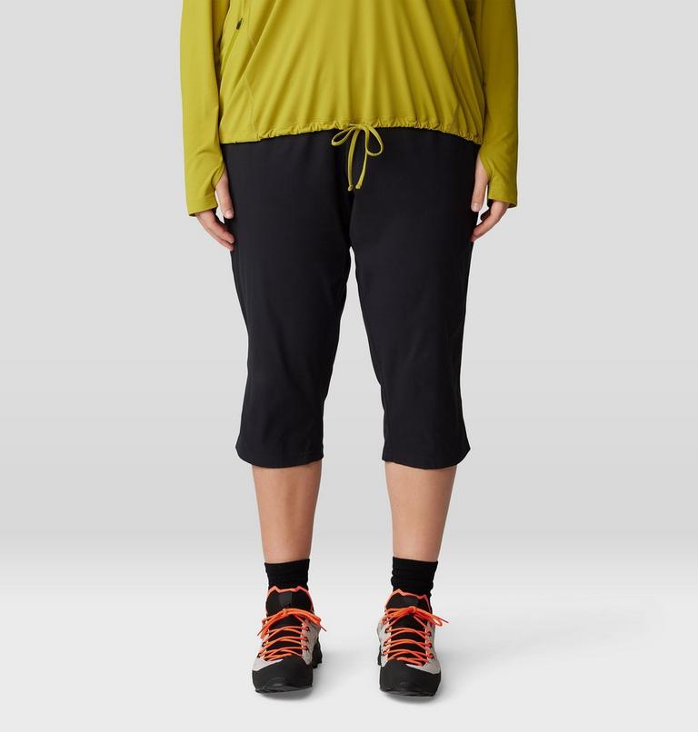 Women's Dynama Capri - Plus Size, Color: Black, image 1