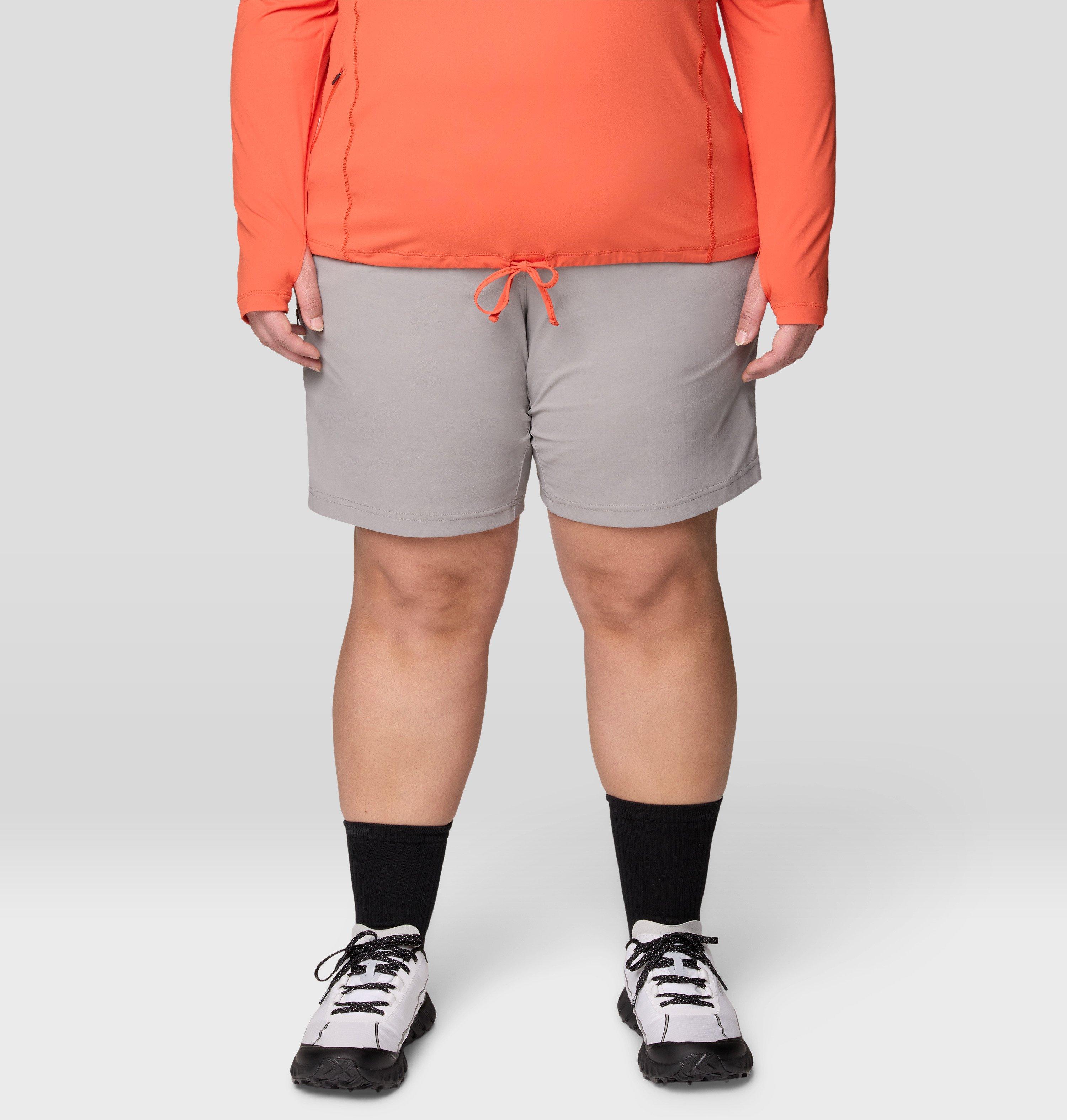 Mountain Hardwear Women's Dynama Bermuda Short - Plus Size - 2X - Grey