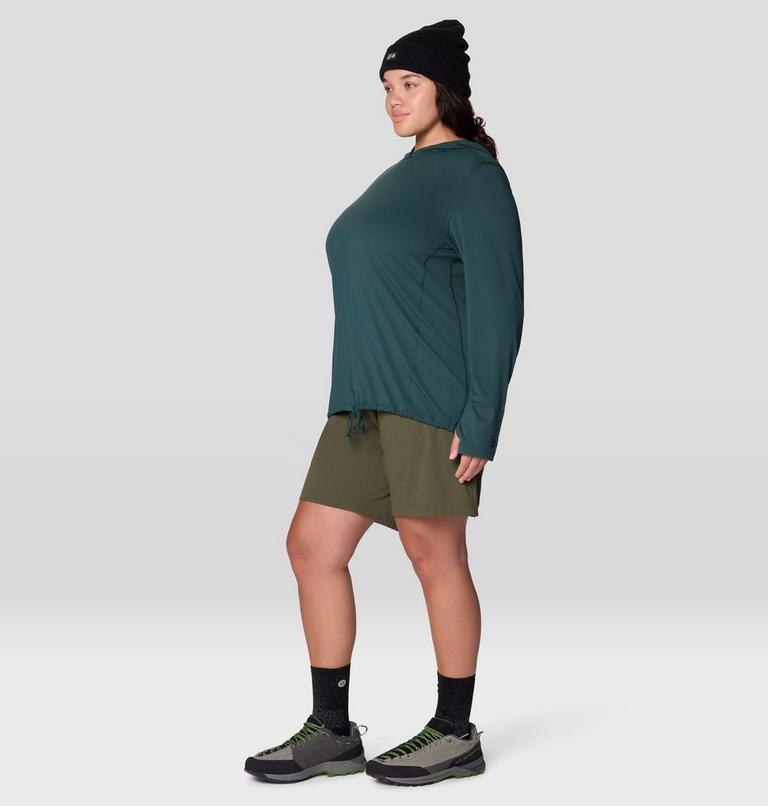 Women's Dynama Bermuda - Plus Size, Color: Dark Pine, image 2