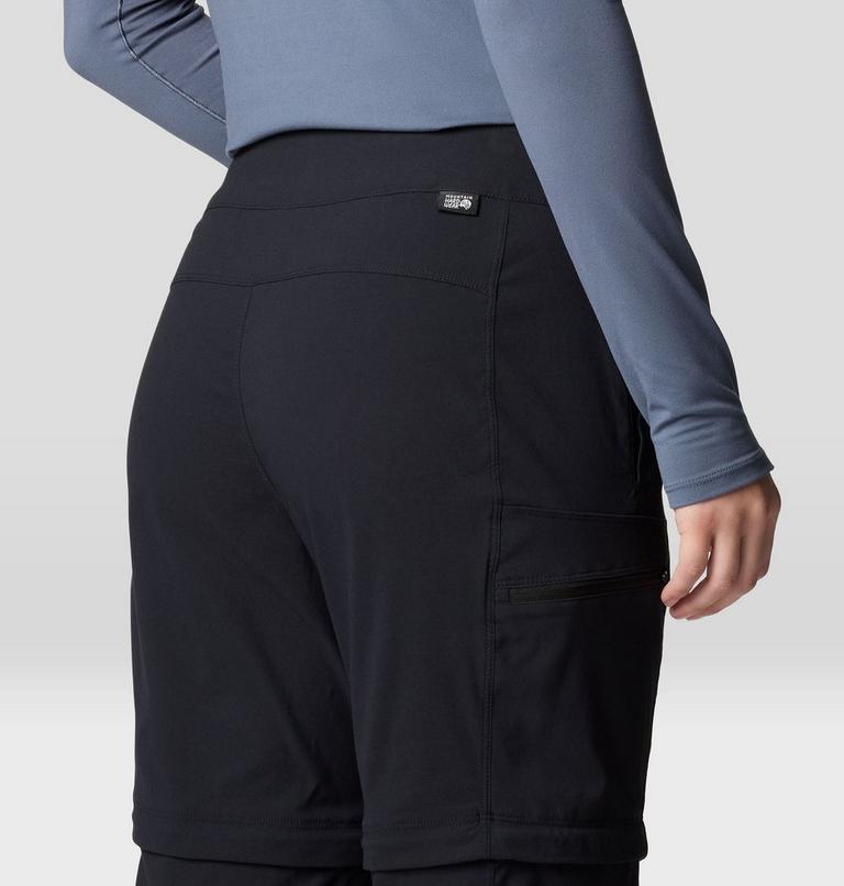 Women's Dynama Convertible Pant, Color: Black, image 6