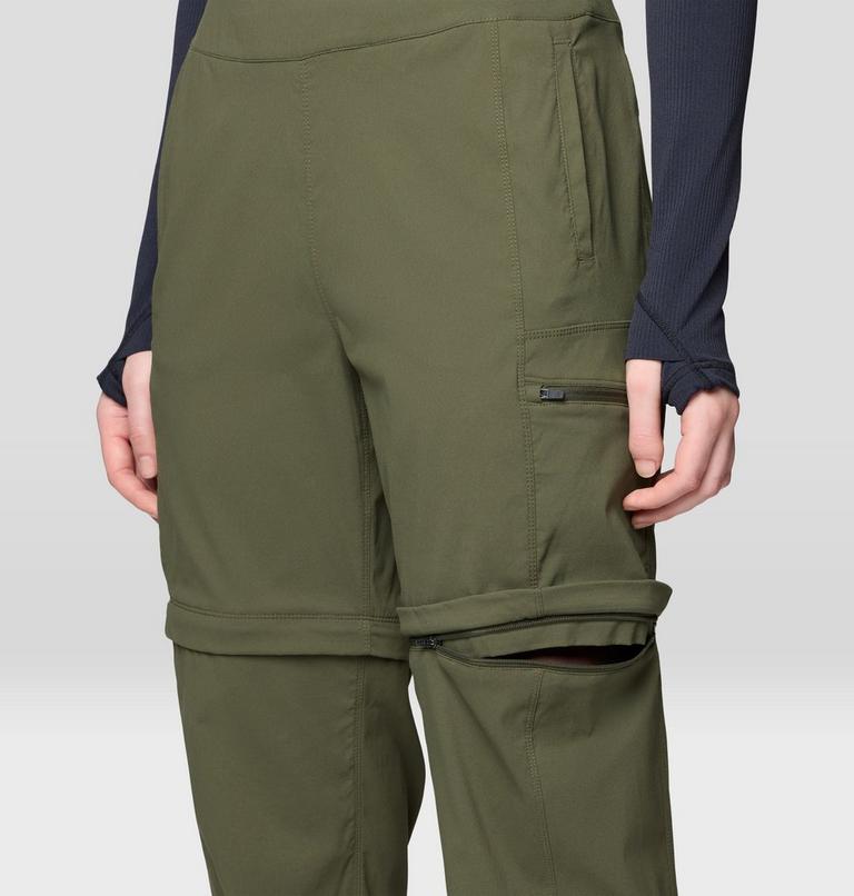 Women's Dynama Convertible Pant, Color: Dark Pine, image 6