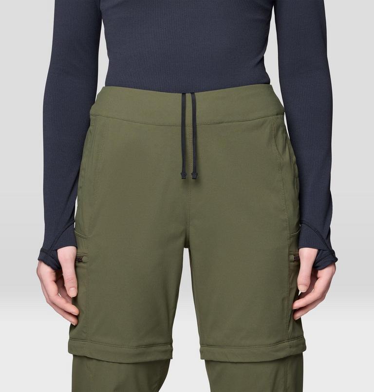 Women's Dynama Convertible Pant, Color: Dark Pine, image 7