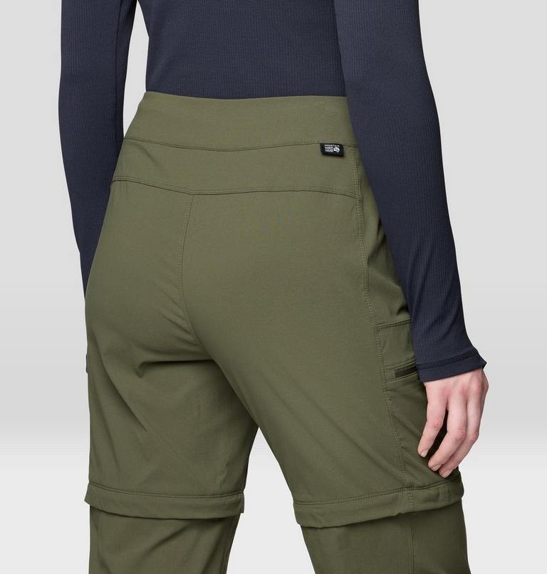 Women's Dynama Convertible Pant, Color: Dark Pine, image 8
