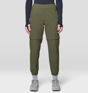 Women's Dynama Convertible Pant, Color: Dark Pine, image 5