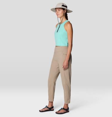 Women's Dynama High Rise Ankle Pant, Color: Khaki, image 10