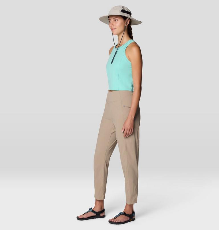 Women's Dynama High Rise Ankle Pant, Color: Khaki, image 2