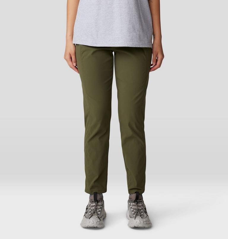 Women's Dynama High Rise Ankle Pant, Color: Dark Pine, image 1