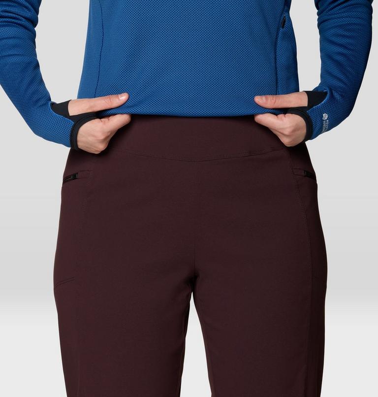 Women's Dynama High Rise Ankle Pant, Color: Deep Mulberry, image 6