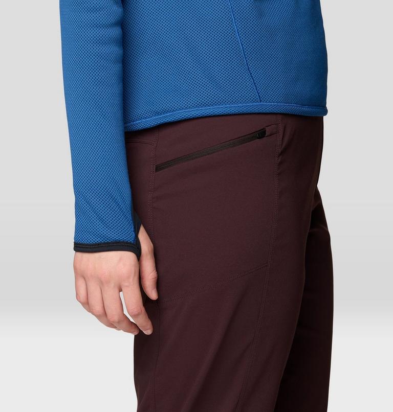 Women's Dynama High Rise Ankle Pant, Color: Deep Mulberry, image 8