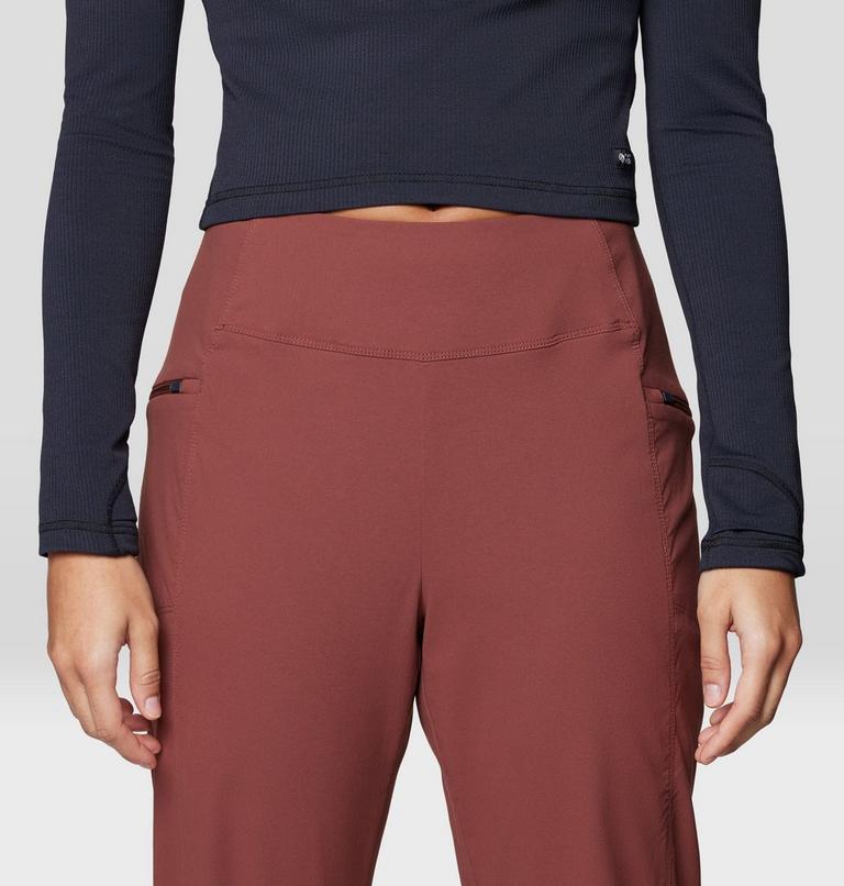 Women's Dynama High Rise Ankle Pant, Color: Bourbon Brown, image 6