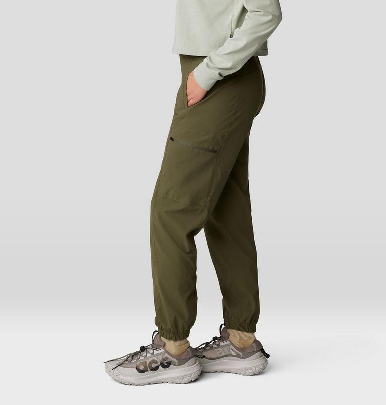 Women's Dynama High Rise Utility Jogger, Color: Dark Pine, image 4