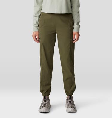 Women's Dynama High Rise Utility Jogger, Color: Dark Pine, image 1