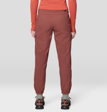 Women's Dynama High Rise Utility Jogger, Color: Bourbon Brown, image 7