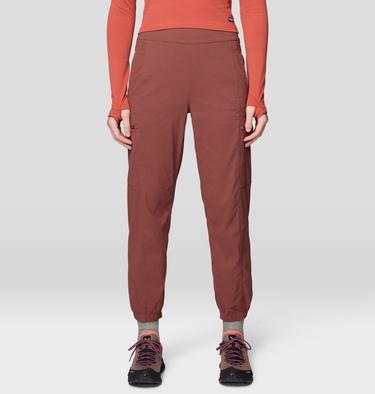 Women's Dynama High Rise Utility Jogger, Color: Bourbon Brown, image 5