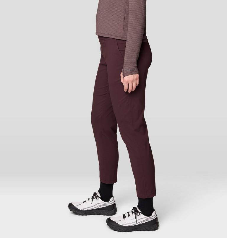 Women's Dynama Ankle Pant, Color: Deep Mulberry, image 5