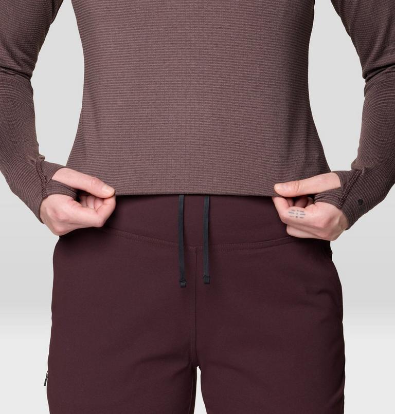 Women's Dynama Ankle Pant, Color: Deep Mulberry, image 6